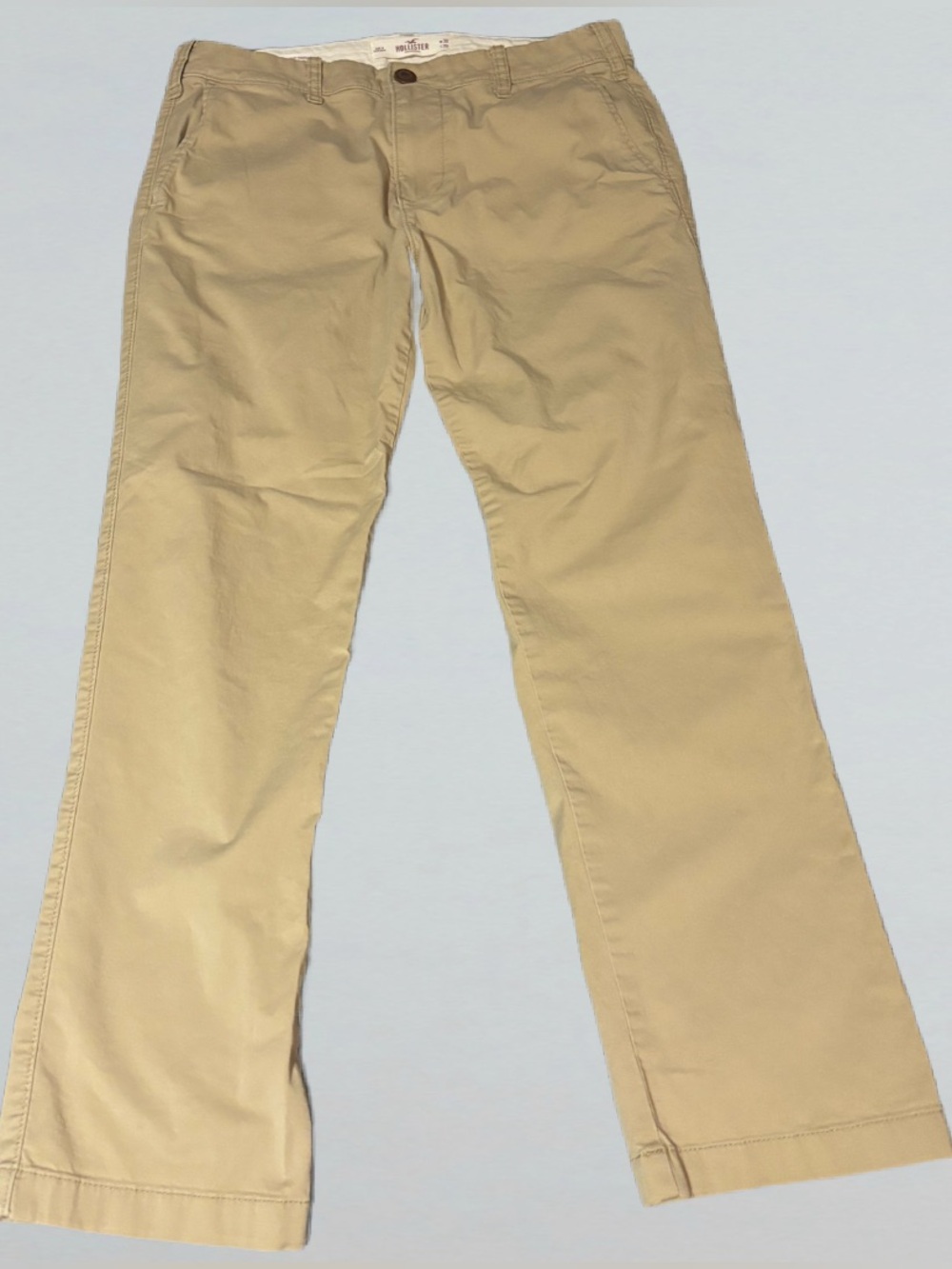Retro Hollister Slim Straight Chino Khakis